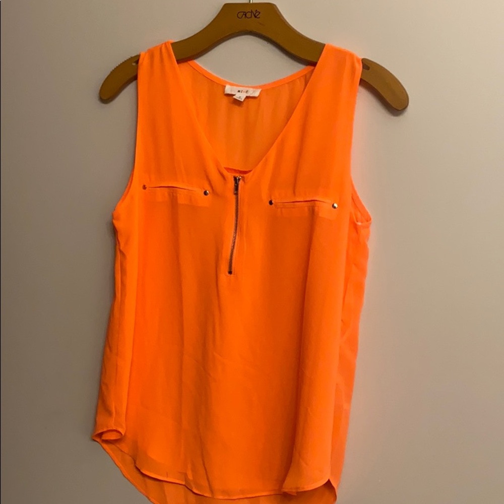 zipper blouse